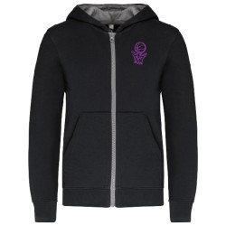Sweat capuche zippé Enfant